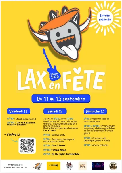 Illustration de l'événement : Lax en fête
