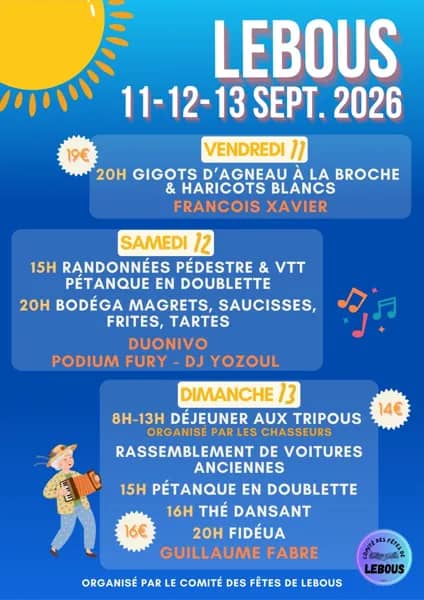 Illustration de l'événement : Lebous en fête