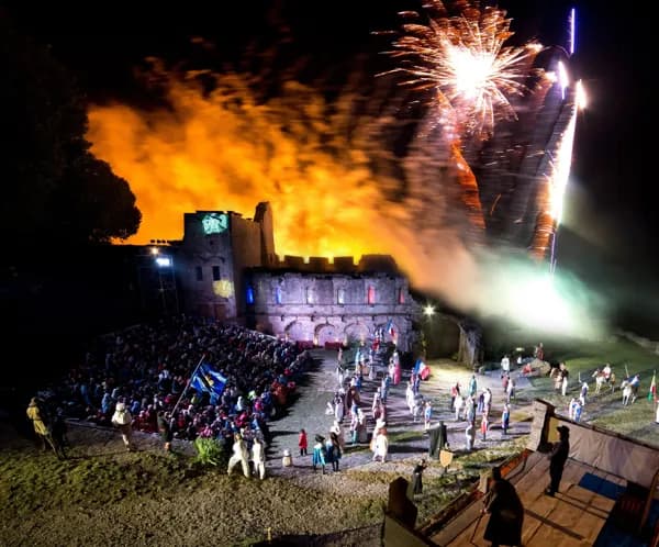 Illustration de l'événement : Spectacle son et lumière « Des pierres et des hommes »