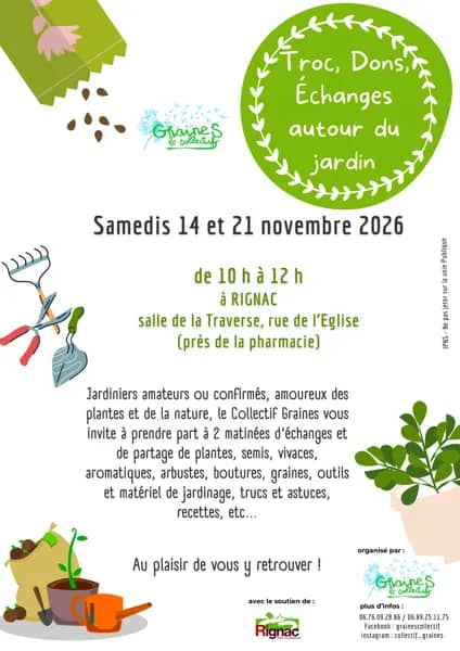 Illustration de l'événement : Troc de plantes et graines