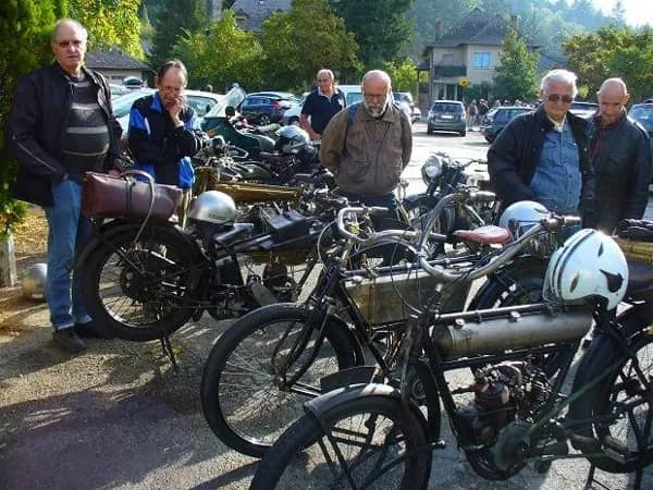 Illustration de l'événement : Rassemblement motos "ancêtres" à Saint-Salvadou