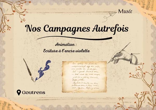 Illustration de l'événement : Animations de "Nos campagnes autrefois"
