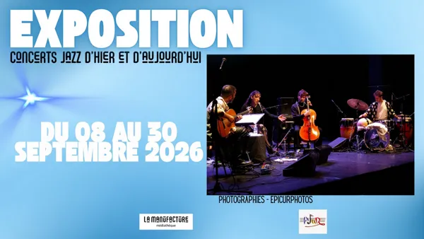 Illustration de l'événement : Exposition : CONCERTS JAZZ D’HIER ET D’AUJOURD’HUI : PHOTOGRAPHIES