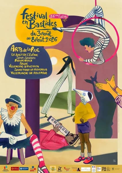 Illustration de l'événement : Festival en Bastides 26ième édition - Villefranche-de-Rouergue