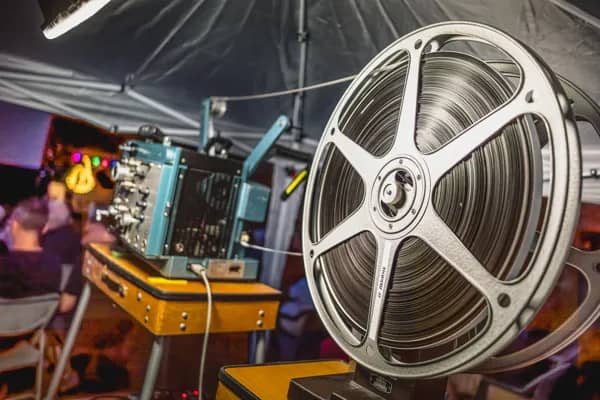 Illustration de l'événement : Projection de film ancien