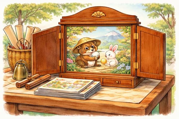 Illustration de l'événement : Lectures au kamishibaï
