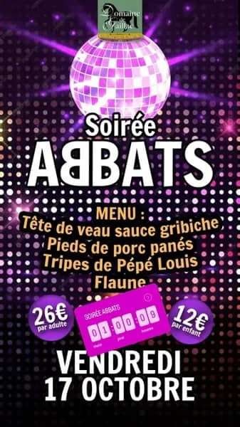 Illustration de l'événement : Soirée Abbats