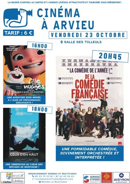 Illustration de l'événement : Ciné-Lévézou (trois séances)
