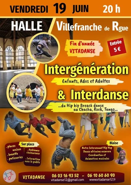 Illustration de l'événement : Spectacle fin d'année Vitadanse