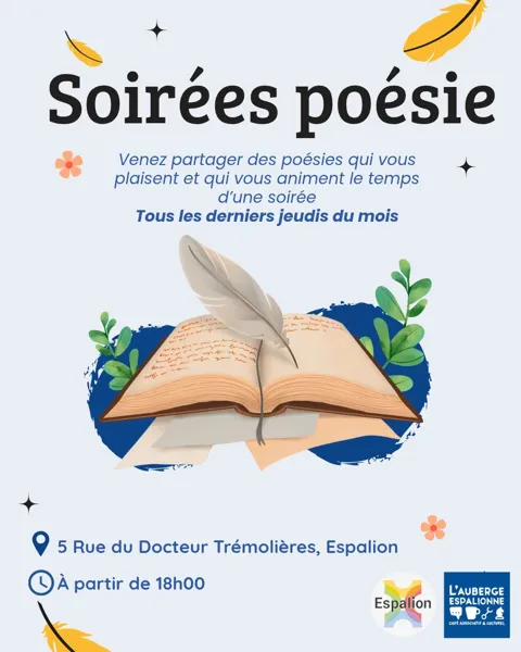 Illustration de l'événement : Soirée poésie