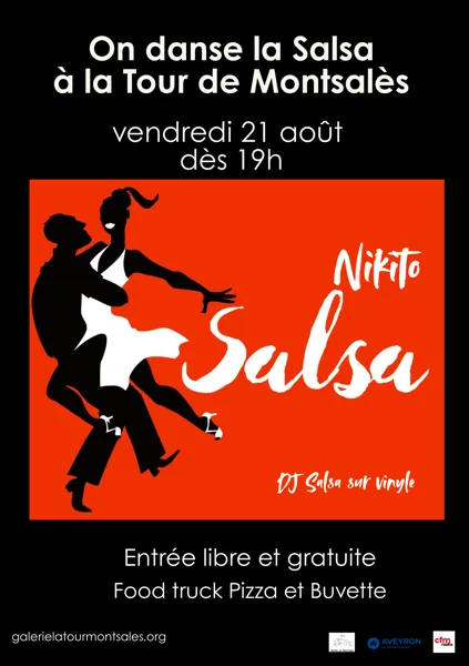 Illustration de l'événement : Galerie d'Art de la Tour de Montsalès - Soirée Salsa
