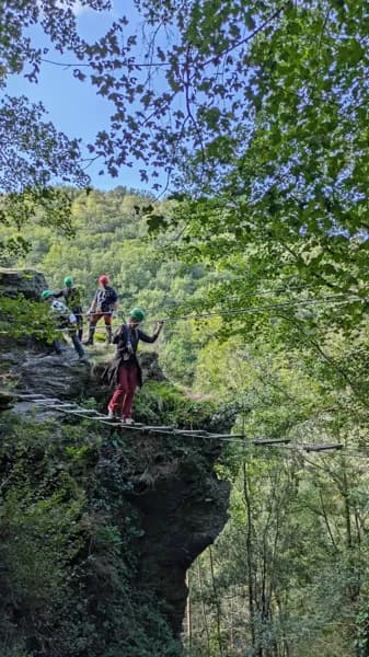 Illustration de l'événement : Sortie via ferrata au Roc du Gorb à Bor et Bar