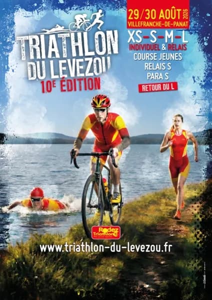 Illustration de l'événement : Triathlon du Lévézou