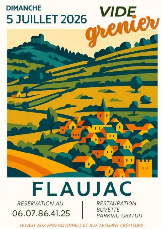 Illustration de l'événement : Vide grenier à Flaujac