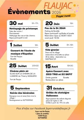 Illustration de l'événement : Flaujac : soirée des bénévoles