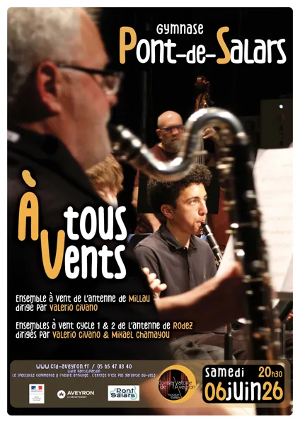 Illustration de l'événement : Concert "À tous vents"