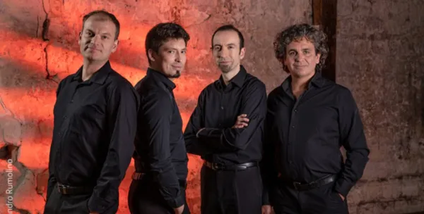 Illustration de l'événement : Bach – Piazzolla, l’art de la fougue par le Quatuor Caliente