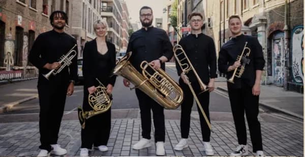 Illustration de l'événement : 500 ans de musique pour cuivres par Connaught Brass, quintette de cuivres
