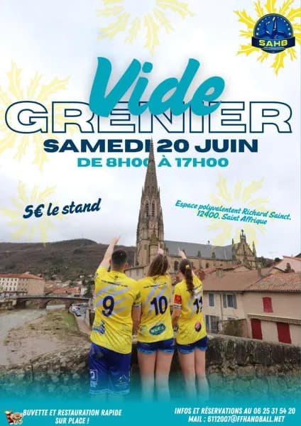 Illustration de l'événement : Vide Greniers du SAHB