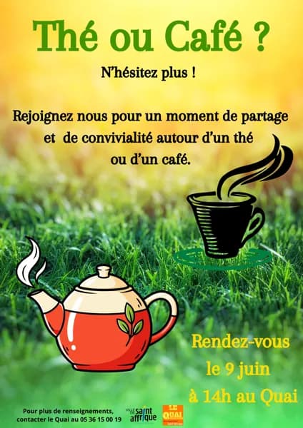 Illustration de l'événement : Thé ou café