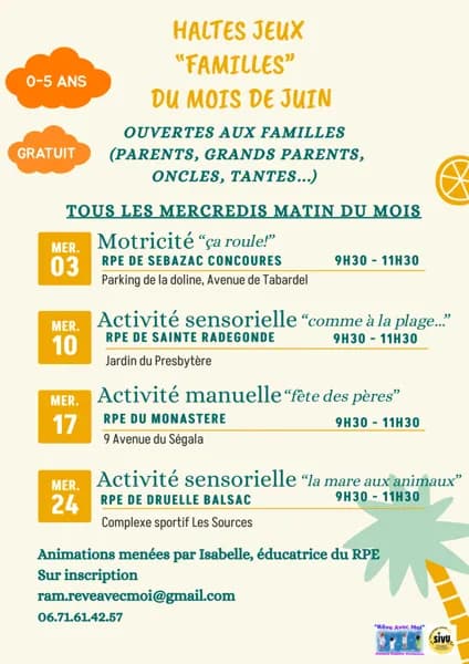 Illustration de l'événement : Haltes Jeux "Familles" : Activité manuelle