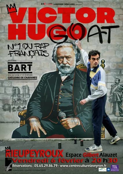 Illustration de l'événement : Théâtre - Victor HugoAt : n°1 du rap français