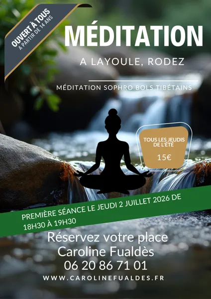 Illustration de l'événement : Meditation à Layoule