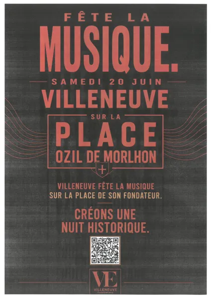 Illustration de l'événement : Fête de la musique à Villeneuve