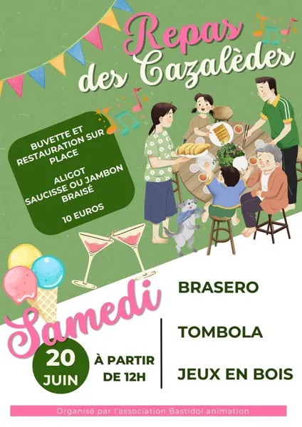 Illustration de l'événement : Repas des Cazalèdes