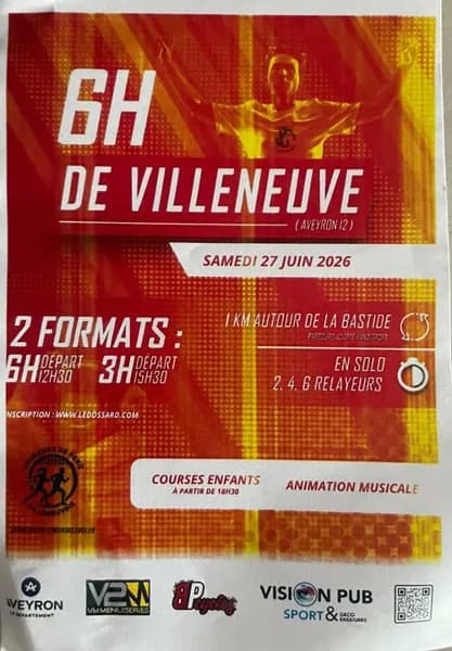Illustration de l'événement : Course - 6H de Villeneuve