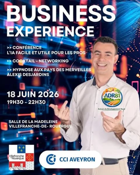Illustration de l'événement : CCI - soirée Business Experience