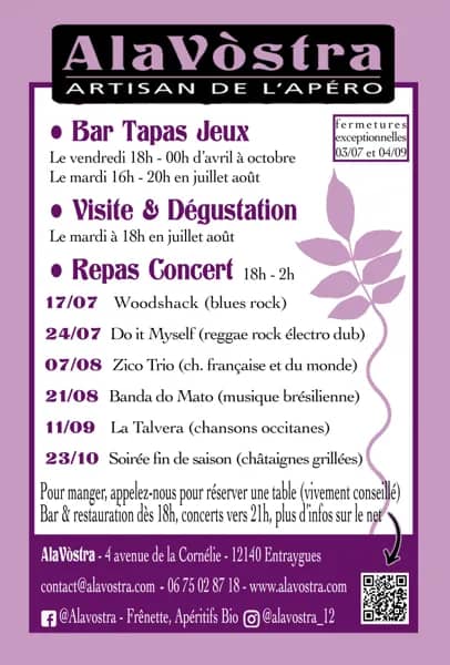 Illustration de l'événement : Soirée avec La Talvera à Alavostra