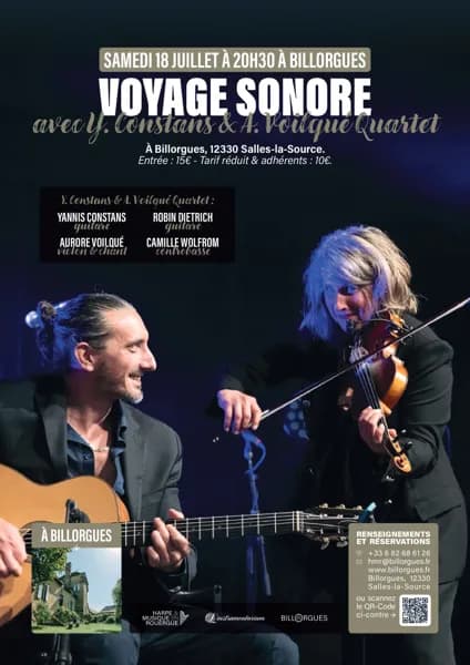 Illustration de l'événement : Concert : Voyage sonore