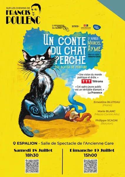 Illustration de l'événement : Sur les chemins de Francis Poulenc - Spectacle familial