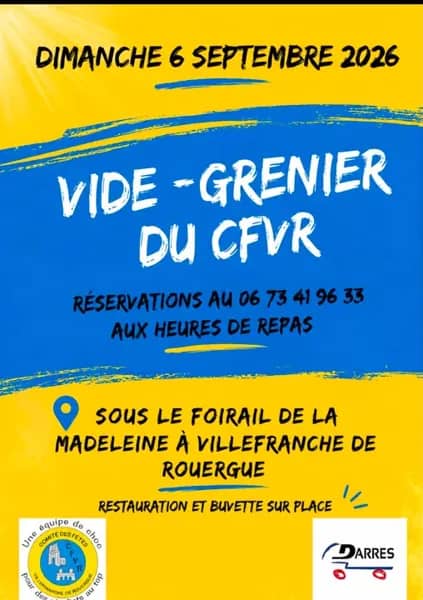 Illustration de l'événement : Vide Grenier du Comité des fêtes