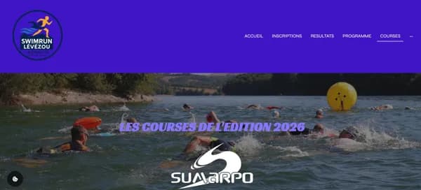 Illustration de l'événement : Swim-run organisé par le club de triathlon l’Armadoc Sport