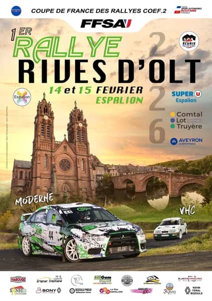 Illustration de l'événement : 1er Rallye des Rives du Lot