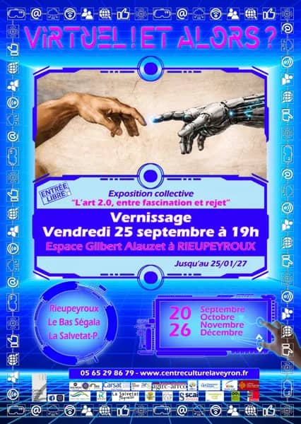 Illustration de l'événement : Exposition collective "L’art 2.0, entre fascination et rejet"