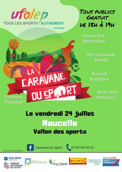 Illustration de l'événement : La caravane du sport
