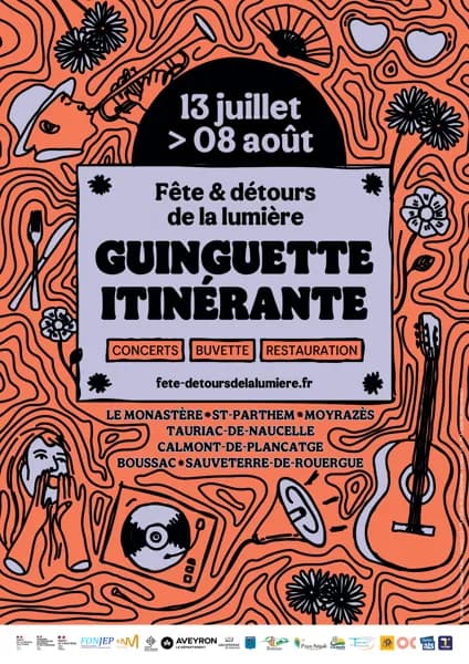Illustration de l'événement : Fête & détours de la Lumière #40 - Concerts & spectacles en itinérance