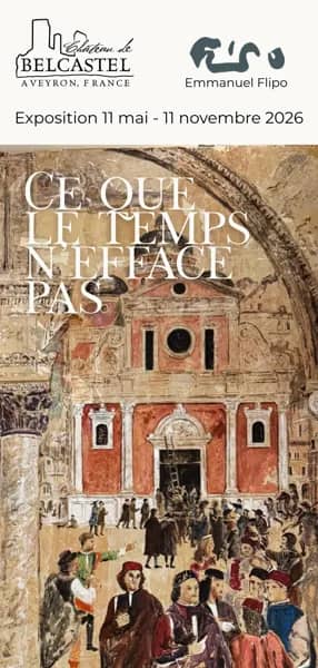 Illustration de l'événement : MASTERCLASS exceptionnelle de l’exposition en compagnie de l’artiste et du propriétaire du Château de Belcastel