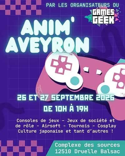 Illustration de l'événement : Festival pop culture japonaise : Anim'Aveyron
