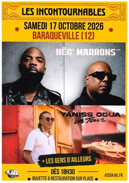 Illustration de l'événement : Concert : Nèg Marrons - Yaniss Odua