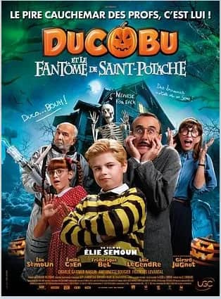 Illustration de l'événement : Cinéma : Ducobu et le Fantôme de Saint-Potache