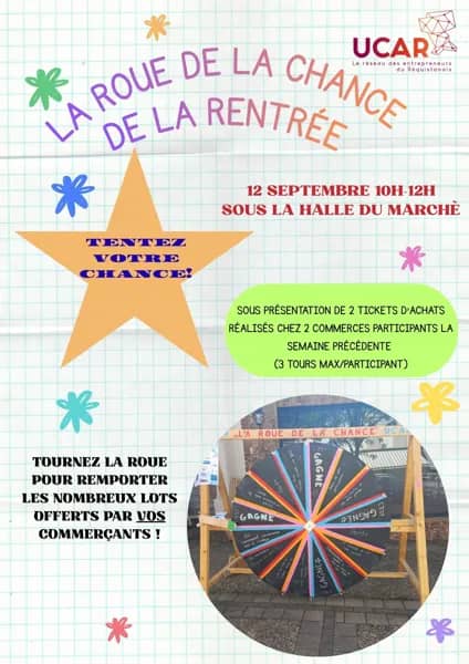 Illustration de l'événement : La Roue de la Chance de la rentrée