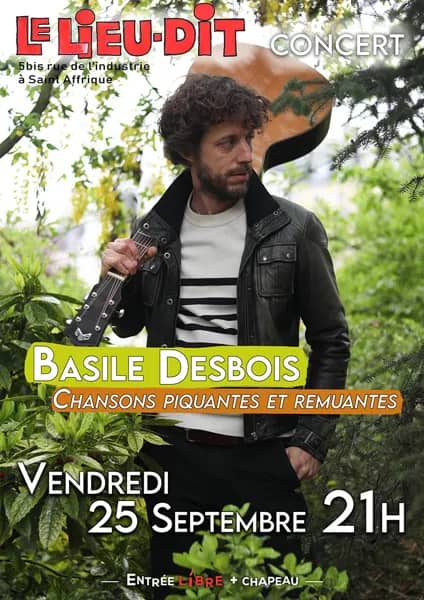 Illustration de l'événement : Concert de Basile Desbois