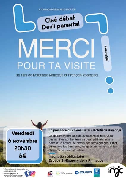 Illustration de l'événement : Ciné-débat : Merci pour ta visite
