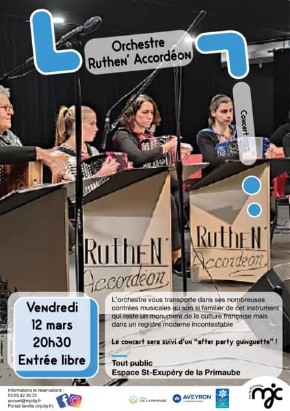 Illustration de l'événement : Concert : Orchestre Ruthen' Accordéon