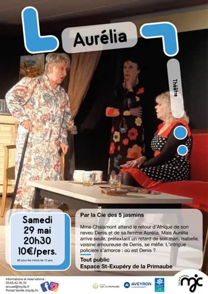 Illustration de l'événement : Théâtre : Aurélia