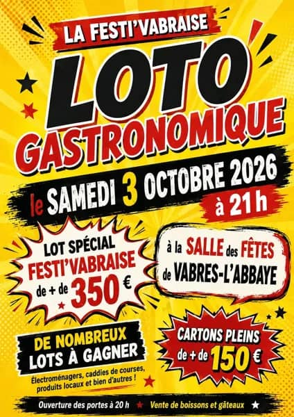 Illustration de l'événement : Loto Gastronomique